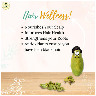 Cardamom Hair Oil for Healthy Hair